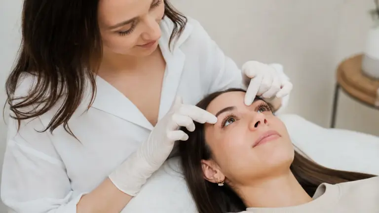 Rehaussement de cils : vérifier la courbure après la pose